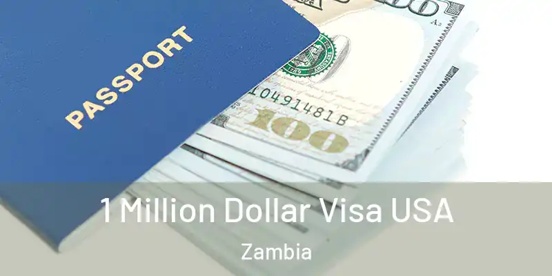  1 Million Dollar Visa USA Zambia